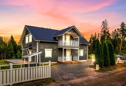 Luxury villa for relaxation, meeting, partying