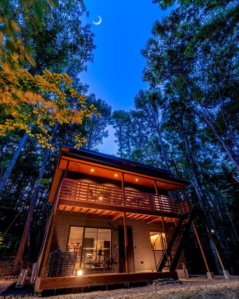 Tsuki Michiru ~ Karuizawa's sauna and BBQ facilities are included in a rental hotel ~