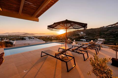Pleiades Villas Naxos Electra PrivePoolHottub BBQ