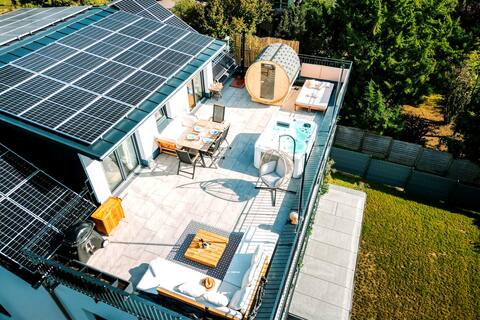 Luxury apartment in Backnang with wellness