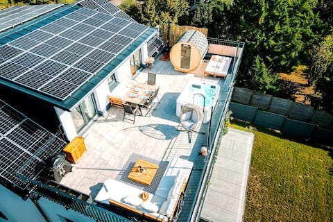 Luxury apartment in Backnang with wellness