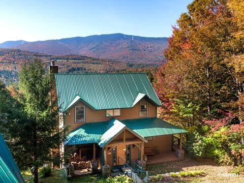 Vermont Post & Beam w/Hot Tub & Stunning Views
