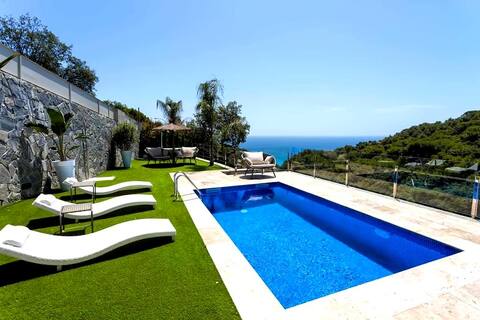 Luxury with private beach views
