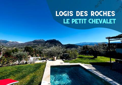 sensational view private pool, absolute calm