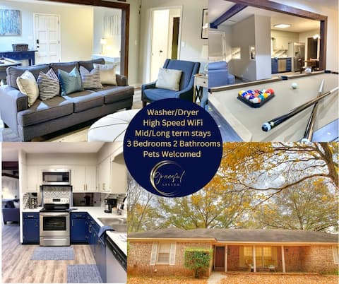 Decatur Dream: Chic Home with Pool Table