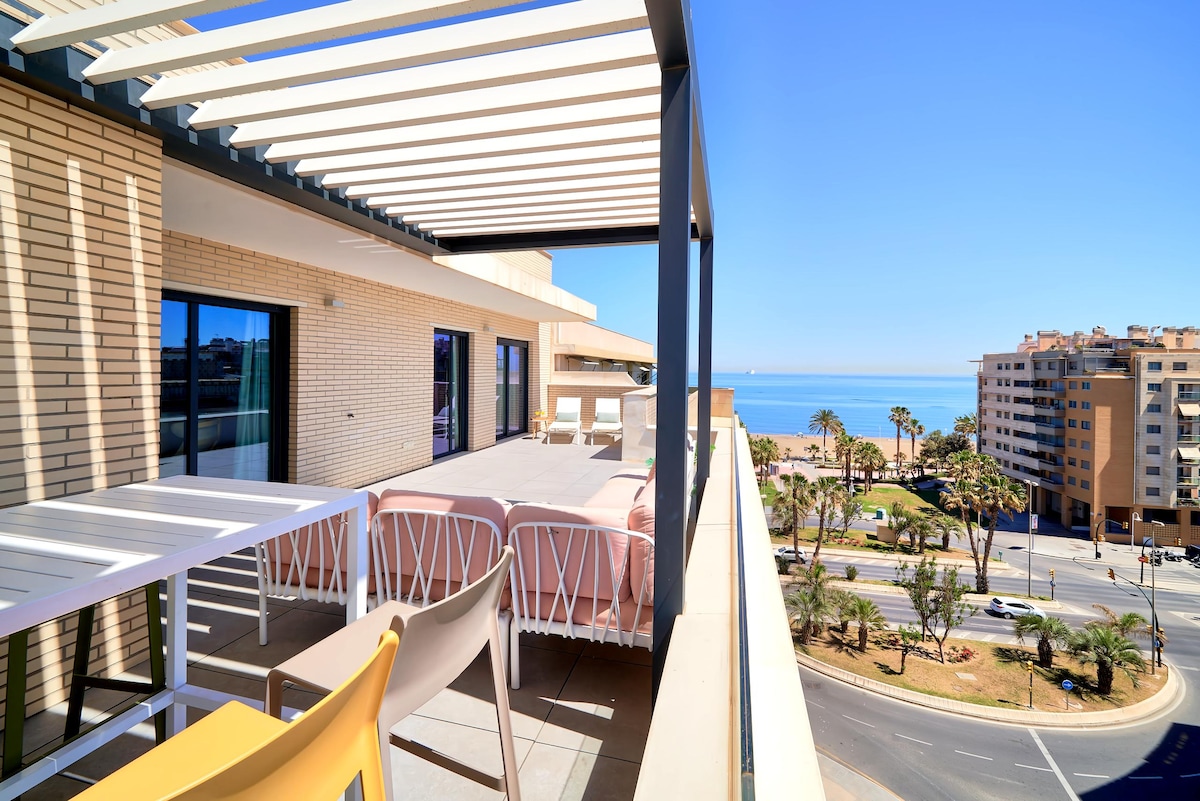 Top Airbnb: iloftmalaga Pacífico - Edf. Oceania I in Pacífico