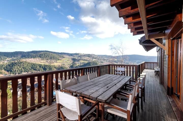 Luxury chalet overlooking the slopes and the Hohneck