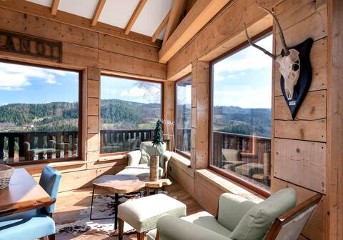 Luxury chalet overlooking the slopes and the Hohneck