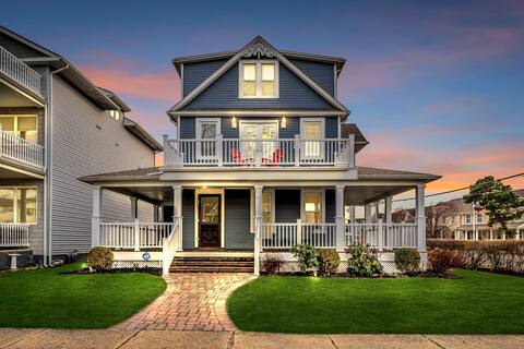 The Seagull’s Nest - Large Belmar Beach House