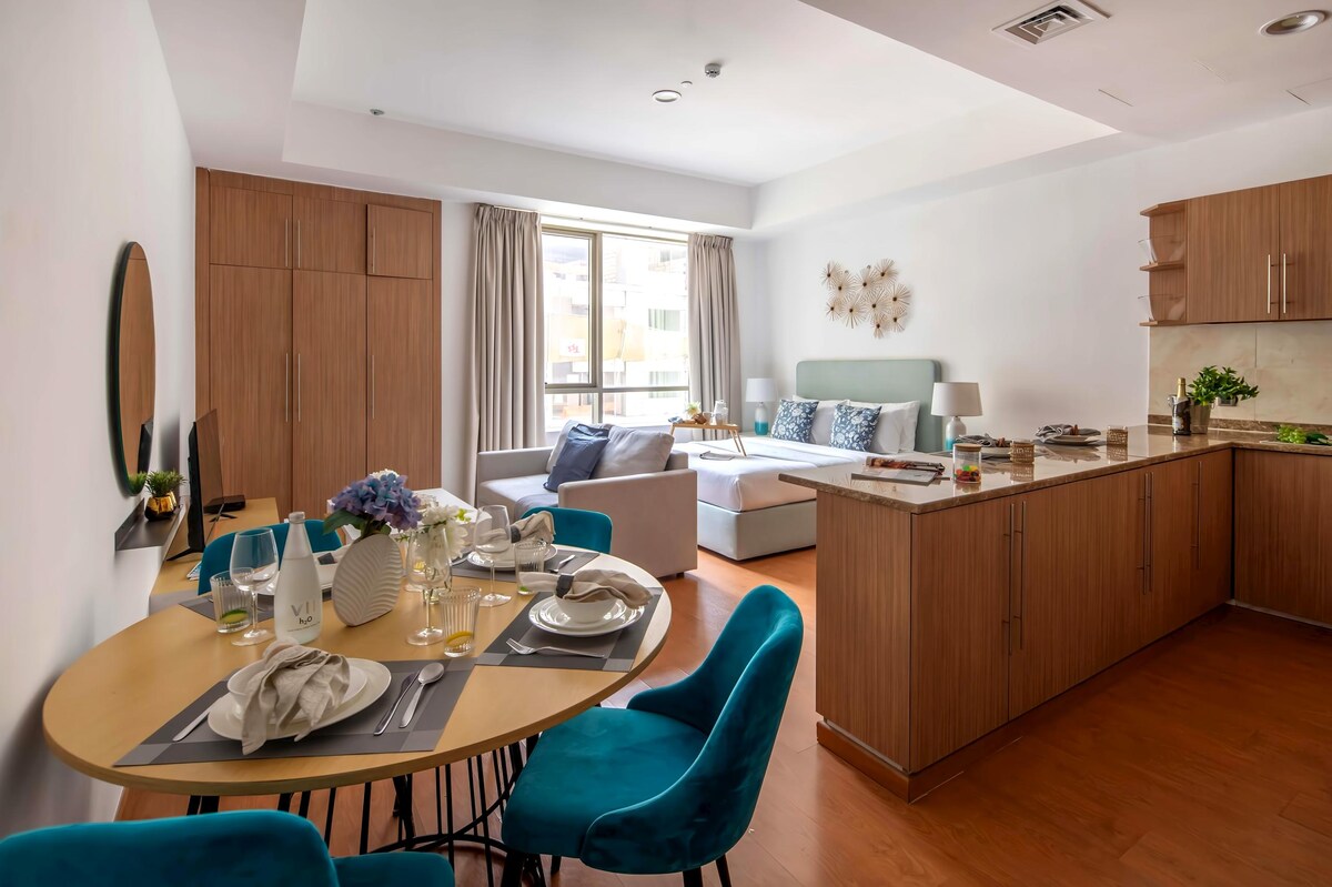 Popular Airbnb listing: Stunning Studio Apartment in Al Barsha in Al Barsha First