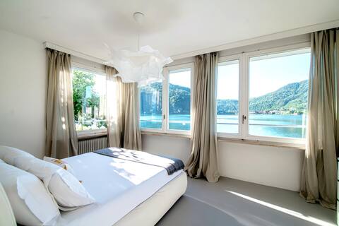 Apt. 180° lake view (La Finestra Blu)