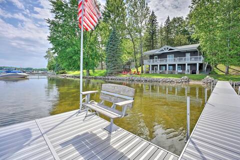 Coldwater Family Retreat w/ Boat Dock & Grill!
