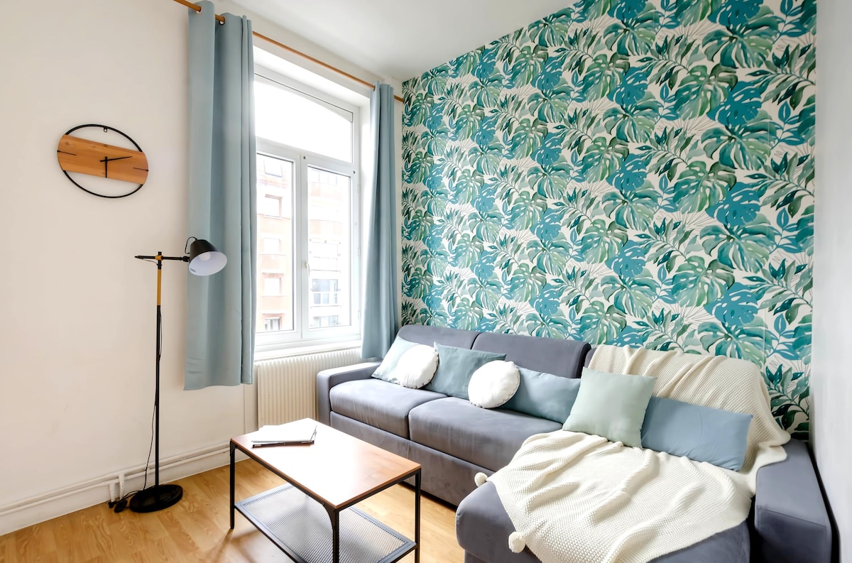 Top performing Airbnb: NOCNOC Le Jardin du Préfet - near Vauban in Vauban Esquermes