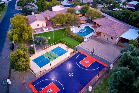 2 Homes in 1 | Pickleball Court + Hidden Speakeasy