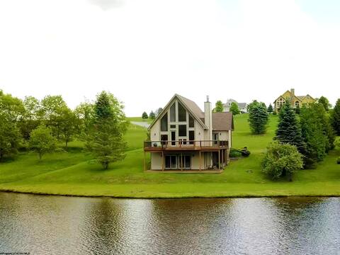 Meet Bessie, your upscale cabin at the lake.