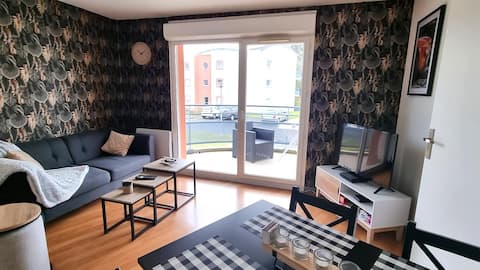 Apartment with Secure Parking