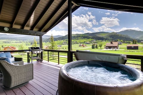 Stunning Gallatin Gateway Mountain Retreat!