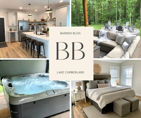Barndo Bliss: Luxury King Suites, Spa, Fire Pit