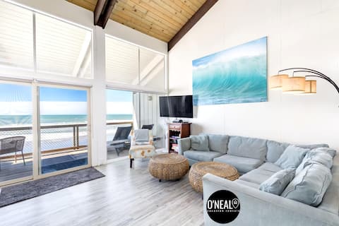 Sand Dollar Beachfront Home, Direct Beach Access!