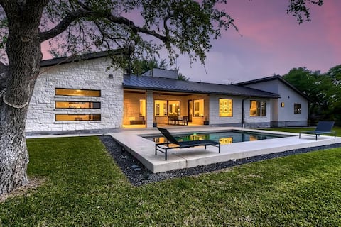 San Gabriel Sangria with Views/Pool/River/2Acres!