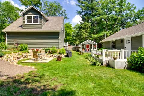 Garrison Haven on Whitefish Lake w/ Boat Dock!