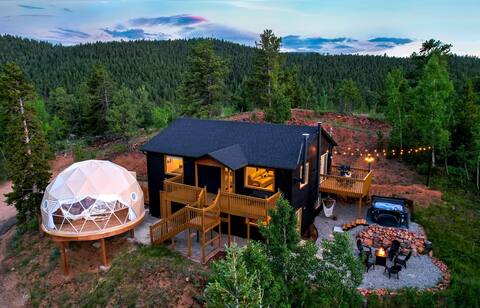 View Haus w/ Dome Theater & Yoga Studio + Hot Tub