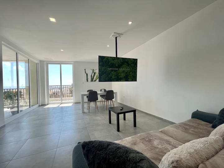 Modern 3br In Swieqi - Sea Views & Great Amenities - Malta