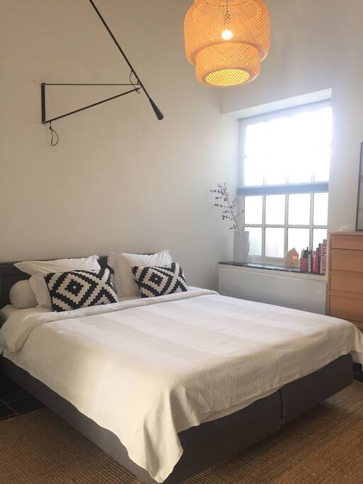Large double bed