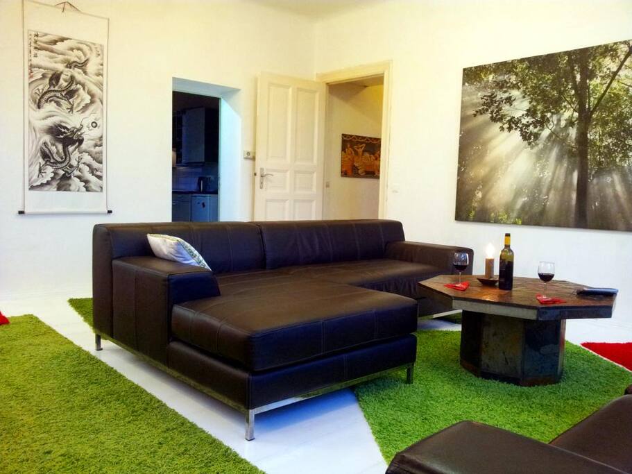 big couch living room