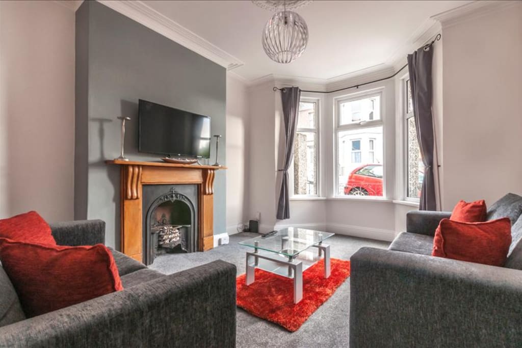 Lounge with sofa beds