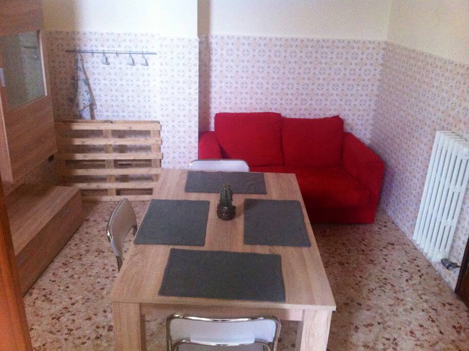 La sala pranzo