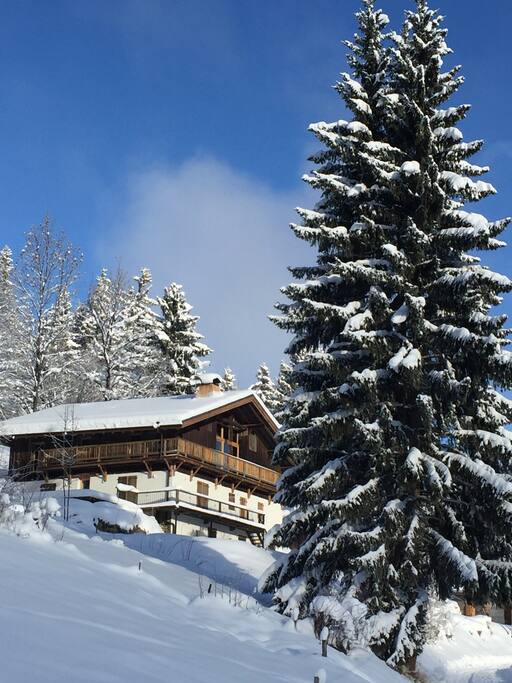 Vue cu chalet