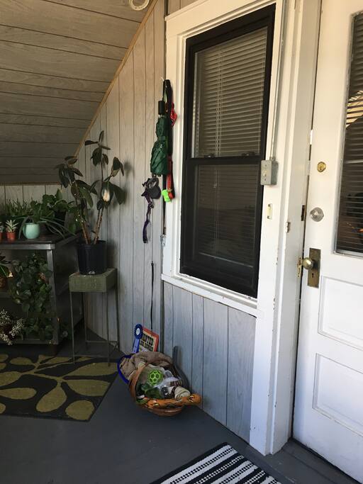 Front door of apartment