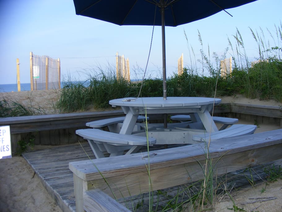 Oceanfront resort