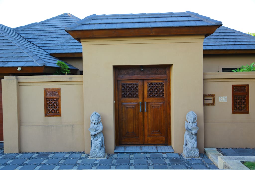 Traditional entrance gates