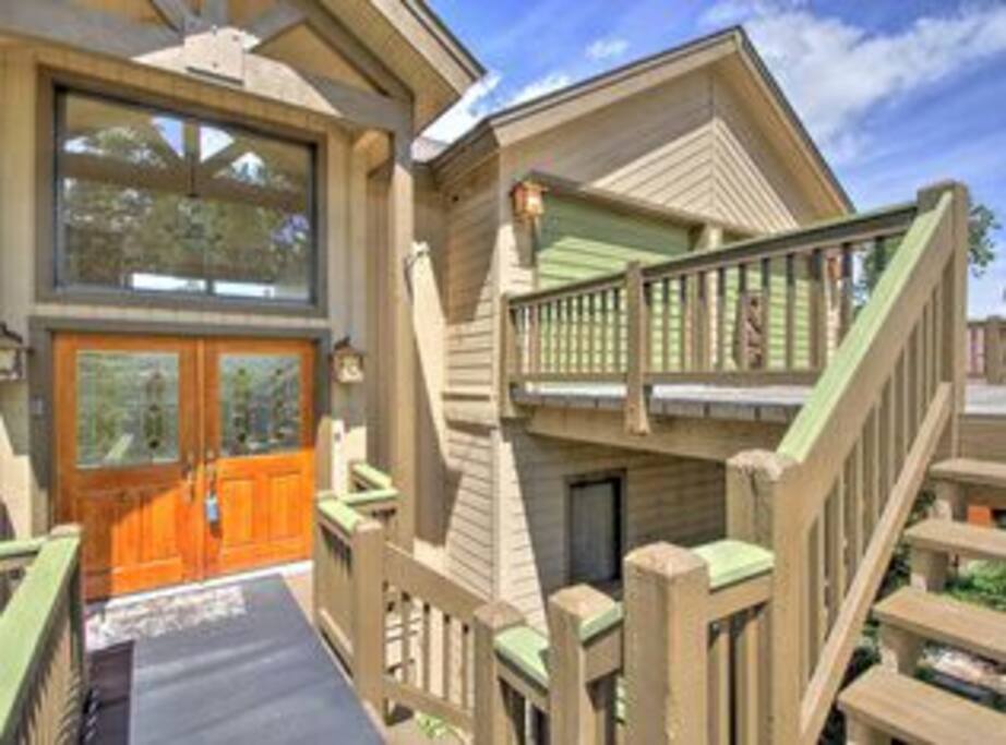 Front door.