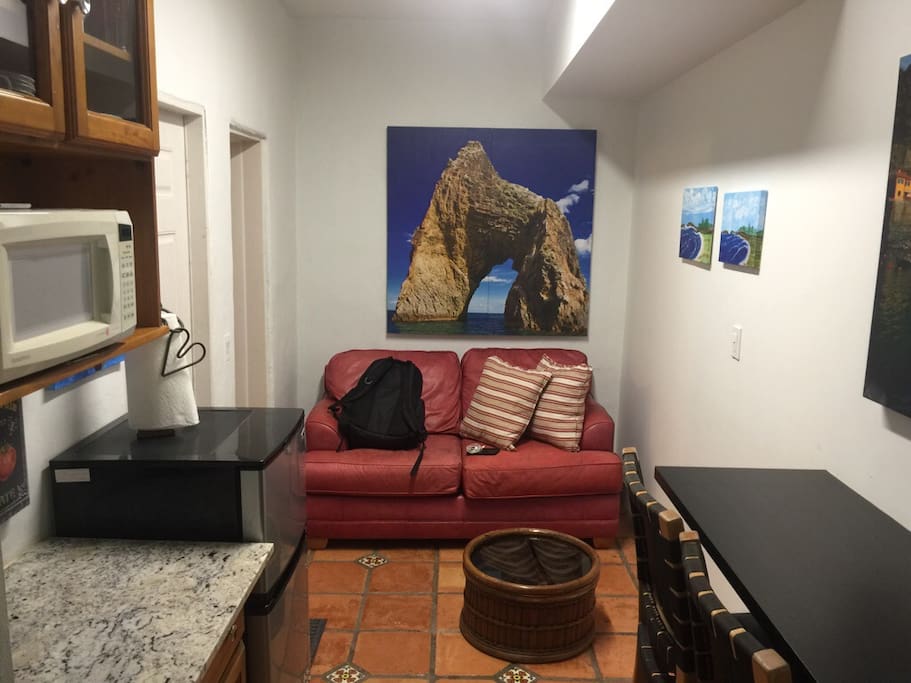 Quaint living space for two