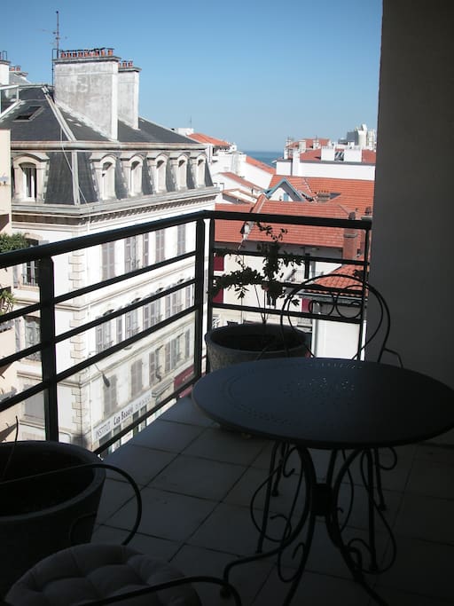 loggia petite vue mer