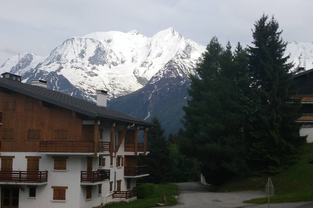 vue Mont Blanc