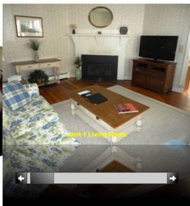 Pull out couch into bed in living room