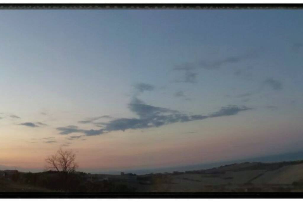 Tramonto in agosto