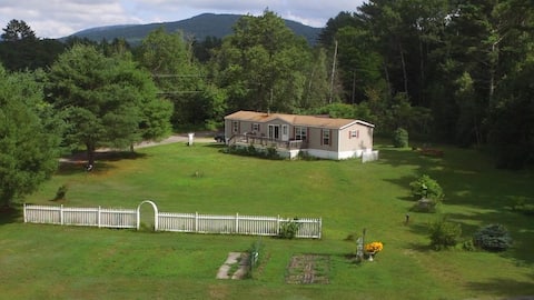 Cozy comfortable mobile home on private farm.