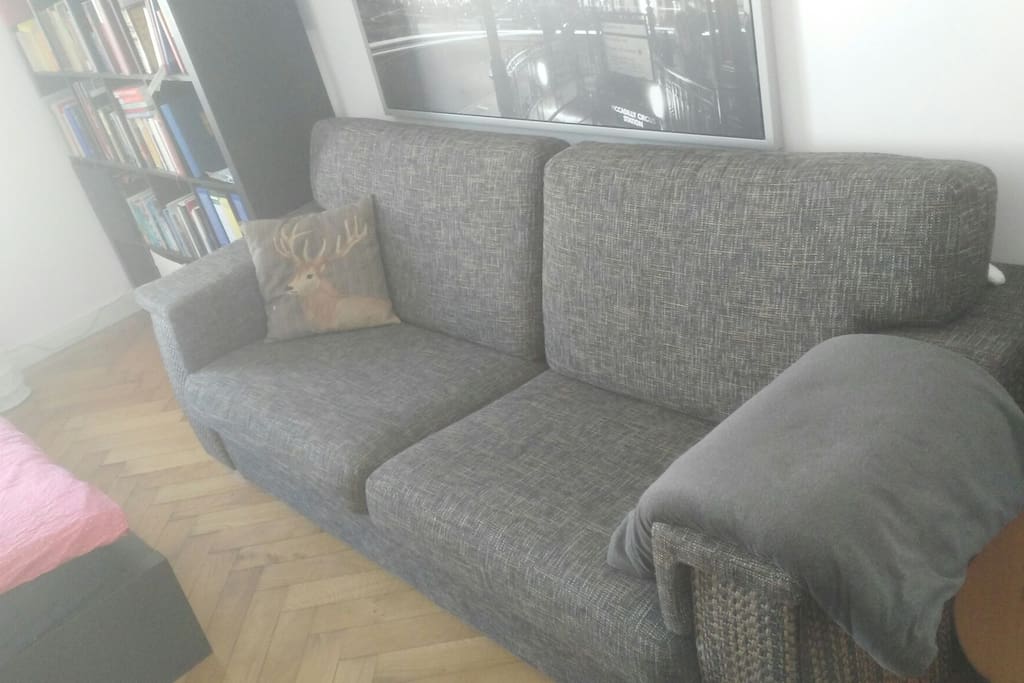 Couch im Schlafzimmer