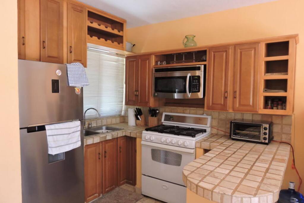 Full kitchen with everything you need