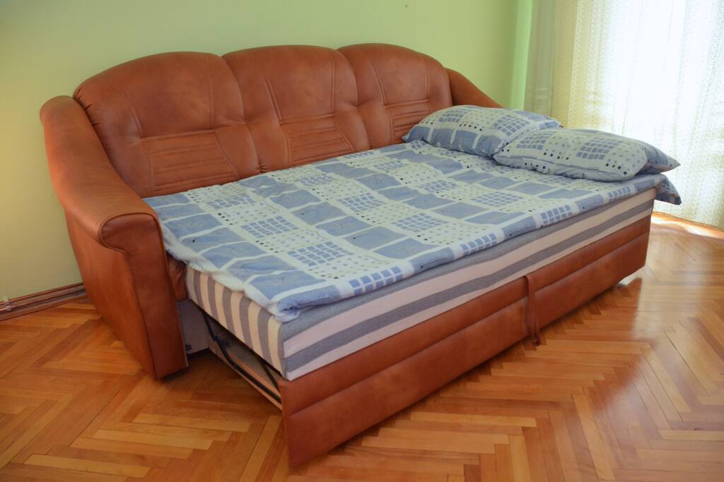 Comfortable double sofabed