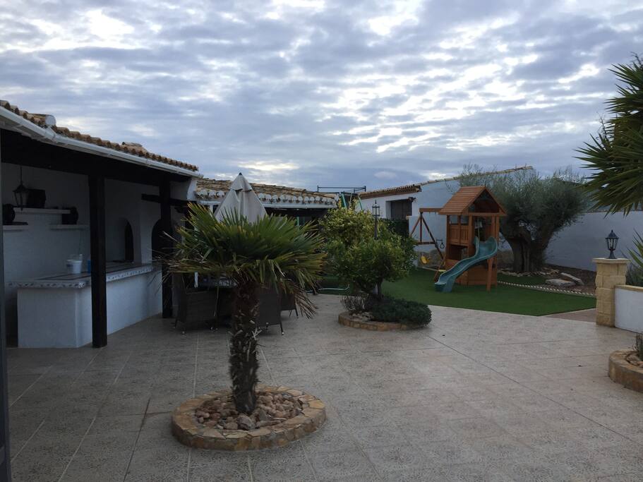 Patio area