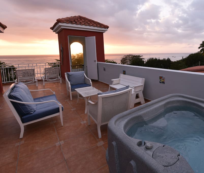 lounge chairs, private beach shower, picnic table, music system