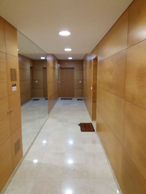 Entrada do apartamento