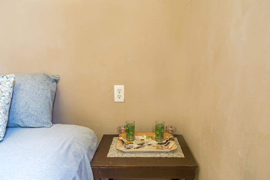 Drink in the bedroom
