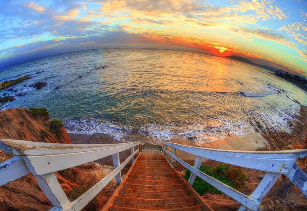 Walk to the beach
